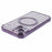 HRF Series for iPhone 14 TPU Case Leopard Electroplating Cover Compatible with MagSafe - Purple - 6
