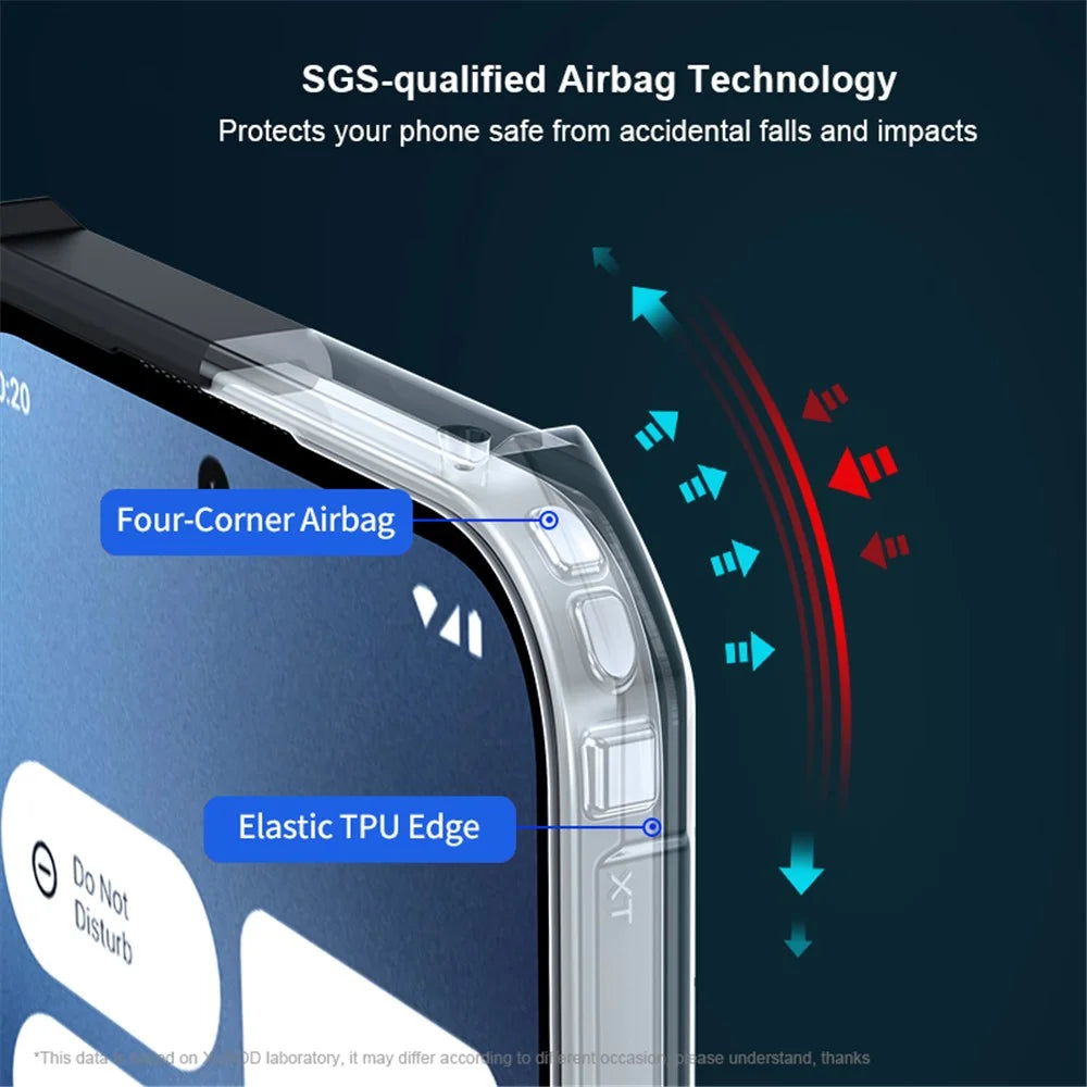 XUNDD For Nothing Phone (2a) Cell Phone Case TPU+Acrylic Shockproof Back Cover - 5