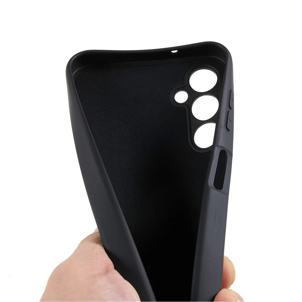 For Samsung Galaxy S24+ Case 2.0mm Thickness Anti-fall TPU Mobile Phone Cover - Black - 6