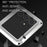 LOVE MEI For Samsung Galaxy S24 Ultra Case Metal+Silicone Phone Cover (without Tempered Glass) - Black - 3