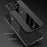 Q.COO For iPhone 13 Pro Max 6.7 inch Case PU Leather+TPU+Acrylic Drop-proof Smartphone Cover - Red - 4