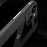 Q.COO For iPhone 14 Phone Case Anti-Drop PU Leather+TPU+Acrylic Ultra-Thin Cell Phone Cover - Black - 5