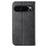 Phone Cover for Google Pixel 9 Pro XL Phone Stand Case PU Leather Rhombus Imprinted Pattern Wallet - Black - 7