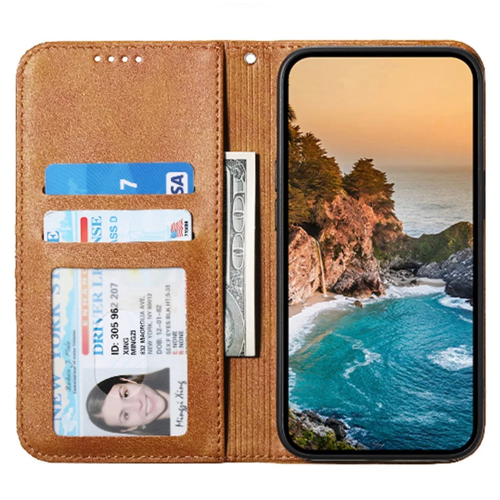 For Realme 12 Pro 5G / Realme 12 Pro+ 5G Case Rhombus Imprinted PU Leather+TPU Phone Cover - Yellow - 2