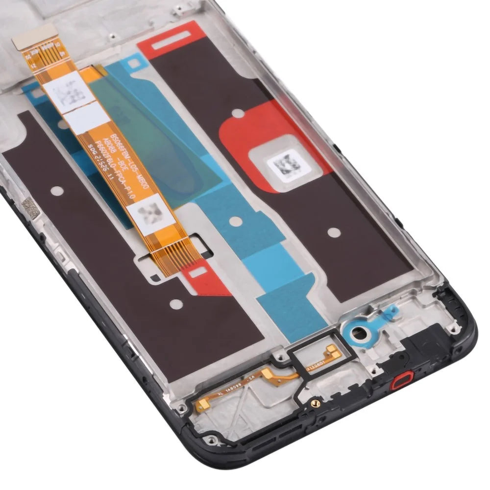 For Realme 8i / Narzo 50 4G Grade C LCD Screen and Digitizer Assembly + Frame Replacement Part (Without Logo) - 5