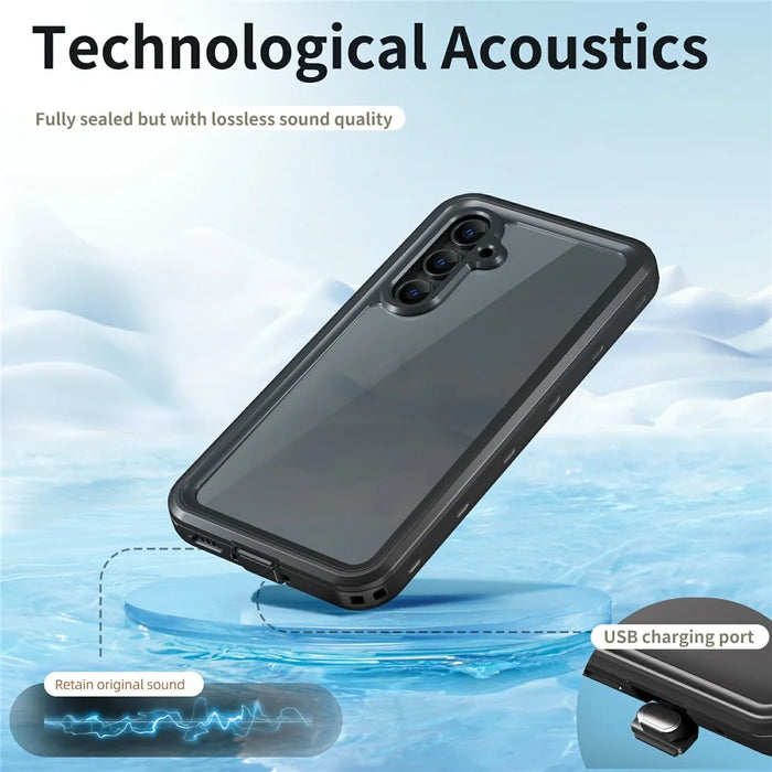 REDPEPPER A Series For Samsung Galaxy A55 5G Anti-fall Case Waterproof Built-in Screen Protector Underwater - 7