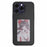 INKZONE For iPhone 14 Pro Max Case Customize Pattern PC+TPU 3-Color E Ink Case Phone Cover - 1