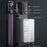 INKZONE For iPhone 14 Pro Max Case Customize Pattern PC+TPU 3-Color E Ink Case Phone Cover - 2