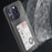 INKZONE For iPhone 14 Pro Max Case Customize Pattern PC+TPU 3-Color E Ink Case Phone Cover - 4
