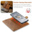 DG.MING for OnePlus 12 5G Case Detachable Split Leather Phone Cover with Stand Wallet - Brown - 7
