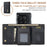 DG.MING M1 Series for OnePlus 12 5G Case Detachable Wallet Phone Cover - Black - 6