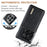DG.MING M1 Series for OnePlus 12 5G Case Detachable Wallet Phone Cover - Black - 7