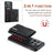 DG.MING M2 Series for OnePlus 12 5G Kickstand Case Detachable Magnetic Wallet Phone Cover - Black - 6