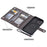 VILI GHA Series For iPhone 15 Pro Case RFID Blocking Card Holder Phone Cover Compatible with MagSafe - Grey - 4
