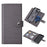 VILI GHA Series For iPhone 14 Pro Case Compatible with MagSafe RFID Blocking Phone Cover with Hand Strap - Grey - 1