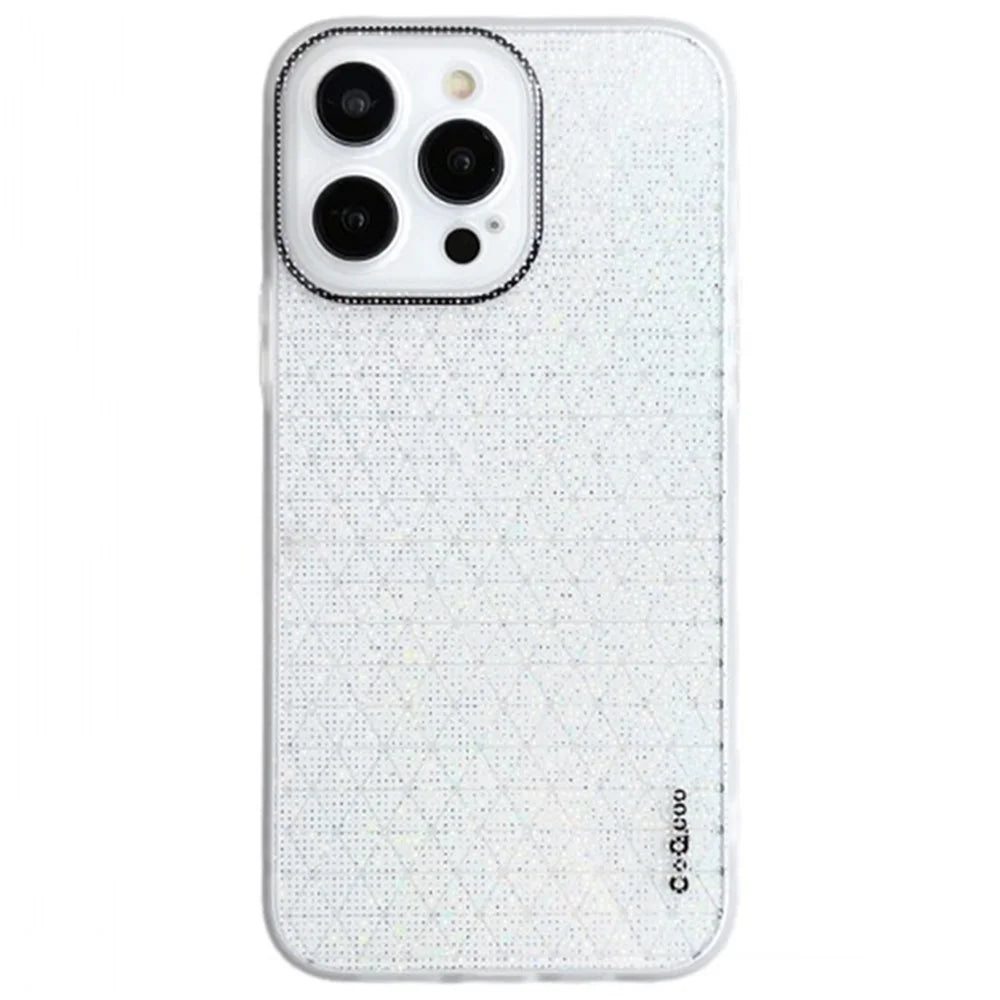 Q.COO For iPhone 15 Pro Max Case TPU Ultra Slim Shockproof Phone Cover - White - 1