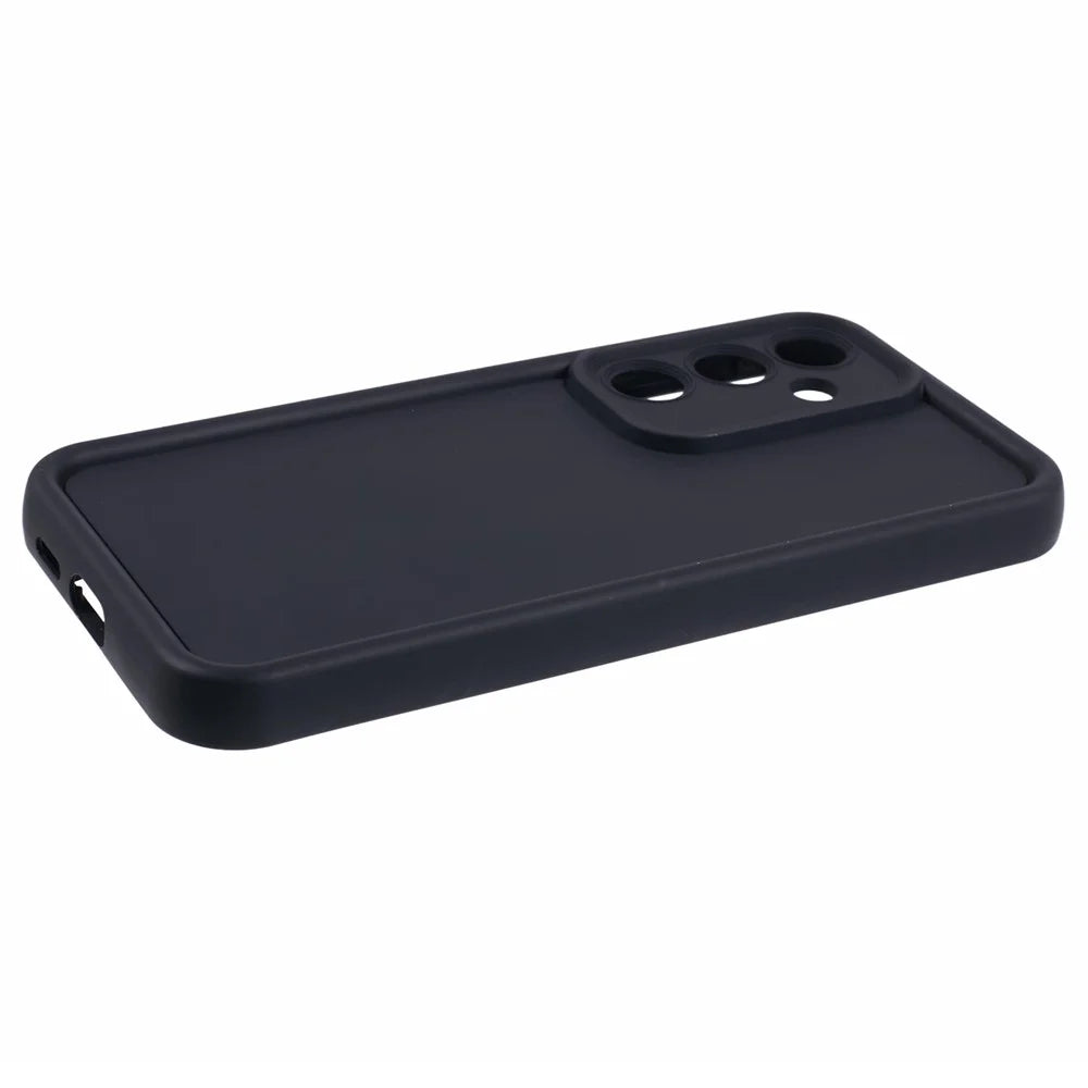 For Samsung Galaxy S24+ Matte Case Anti-Scratch TPU Phone Cover - Black - 5