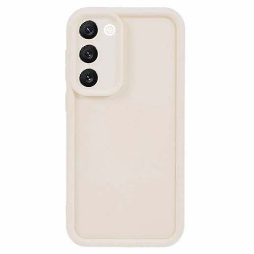 For Samsung Galaxy S22+ 5G Case TPU Matte Lightweight Anti-Scratch Phone Cover - Beige - 1