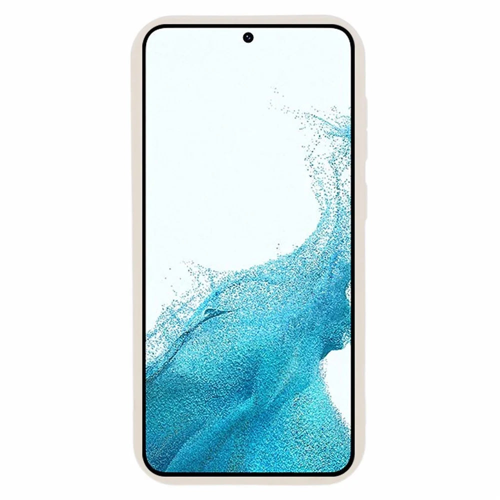 For Samsung Galaxy S22+ 5G Case TPU Matte Lightweight Anti-Scratch Phone Cover - Beige - 2