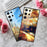 For Samsung Galaxy S24 Ultra Slim Case Pattern Printing PC+Tempered Glass+TPU Phone Shell - Lion - 4
