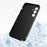 For Samsung Galaxy S24+ Case Skin-Touch TPU + PU Covered Smartphone Protector - Grey - 6