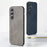 For Samsung Galaxy A35 5G Case Skin-Touch TPU + PU Slim Cell Phone Case - Grey - 7
