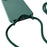 For iPhone 13 Pro Max Liquid Silicone Phone Case with Neck Strap Slim Fit Shockproof Cover - Blackish Green - 5