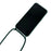 For iPhone 15 Pro Max Case Soft Touch Liquid Silicone Phone Cover with Neck Lanyard Strap - Blackish Green - 6