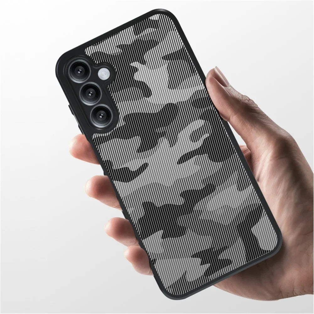 IBMRS For Samsung Galaxy A15 4G / 5G Case Drop Protection TPU+PC Phone Cover - Artistic Camouflage - 6