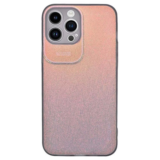 Q.COO Aurora Series for iPhone 12 Pro Max Case TPU+PET Anti-scratch Protective Phone Cover - Transparent Grey - 1
