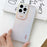 Q.COO Aurora Series for iPhone 13 Pro Case TPU+PET Mobile Phone Back Cover - Transparent White - 2
