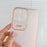 Q.COO Aurora Series for iPhone 14 Pro Case TPU+PET Phone Cover Shimmering Aurora Effect - Transparent Blue - 3