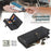 MEGSHI H1 Series For Samsung Galaxy S24 Leather Case Detachable 2-in-1 Phone Cover Wallet - Black - 3