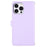 For iPhone 14 Pro Max Wallet Case Folio PU Leather Stand Rhombus Phone Cover with Hand Strap - Light Purple - 7