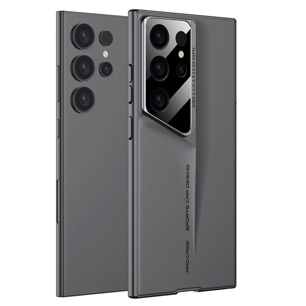 GKK For Samsung Galaxy S24 Ultra PC Case Anti-Drop Super Slim Shockproof Phone Case - Grey - 1