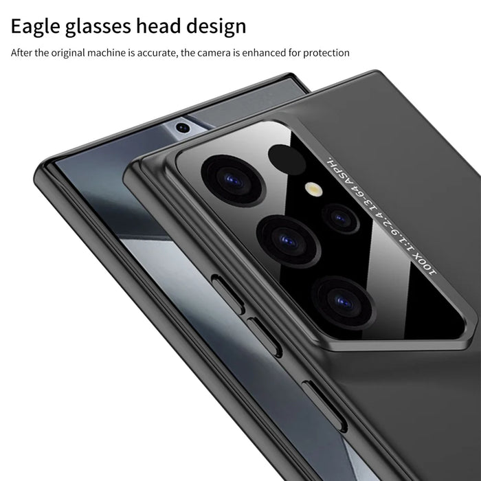 GKK For Samsung Galaxy S24 Ultra PC Case Anti-Drop Super Slim Shockproof Phone Case - Grey - 3