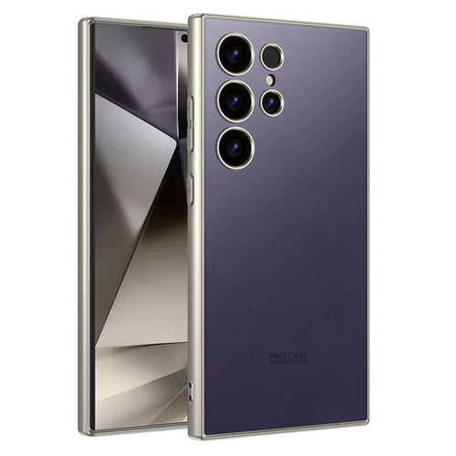 GKK For Samsung Galaxy S24 Ultra Case Skin-Touch AG Frosted Hard PC Phone Protector - Purple - 1