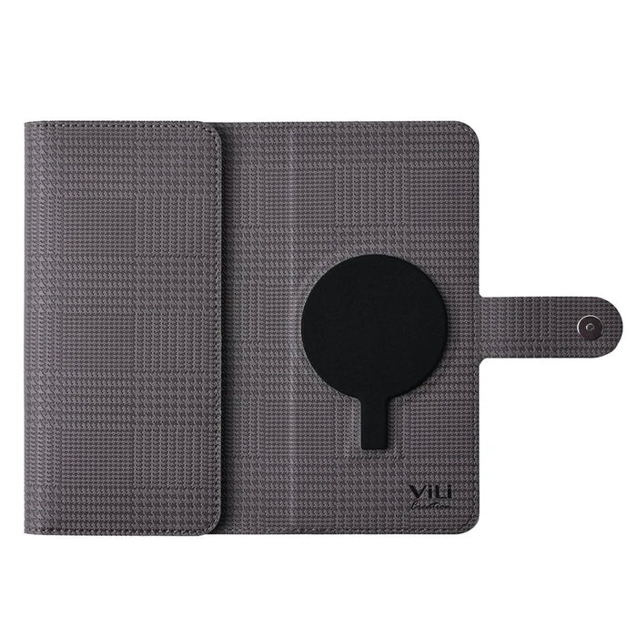 VILI GHA Series For Google Pixel 8 Pro RFID Blocking Case Card Holder Phone Cover Magnetic Case - Grey - 3