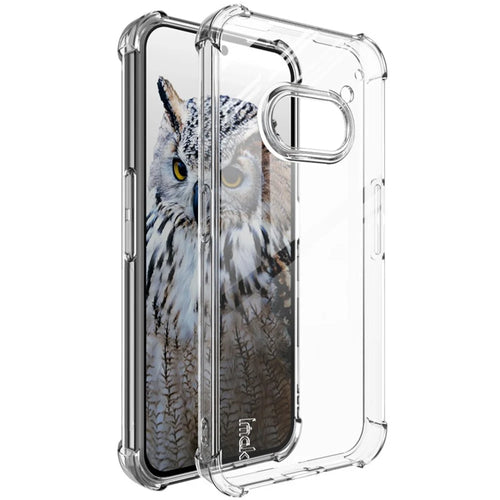IMAK For Nothing Phone (2a) Plus / Phone (2a) Clear Case Airbag Design Fall Protection TPU Phone Cover - Transparent - 1