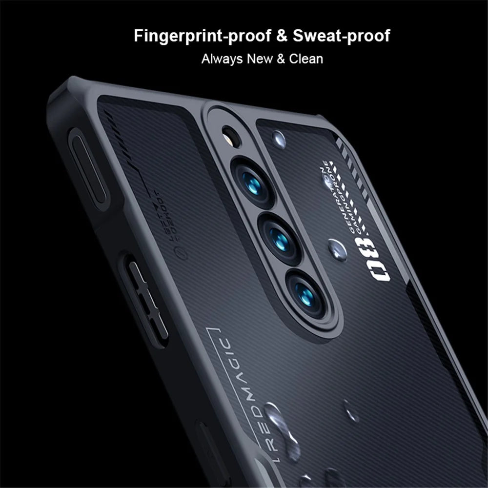XUNDD For ZTE nubia Red Magic 8 Pro 5G / Red Magic 8 Pro+ 5G / Red Magic 8S Pro TPU+Acrylic Cell Phone Case - 5
