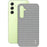 IMAK Ruiyi Series for Samsung Galaxy A35 5G Case Fabric Texture Leather+PC Phone Back Cover - Light Grey - 1