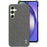 IMAK Ruiyi Series for Samsung Galaxy A55 5G Case Fabric Texture Leather+PC Phone Back Cover - Dark Grey - 2