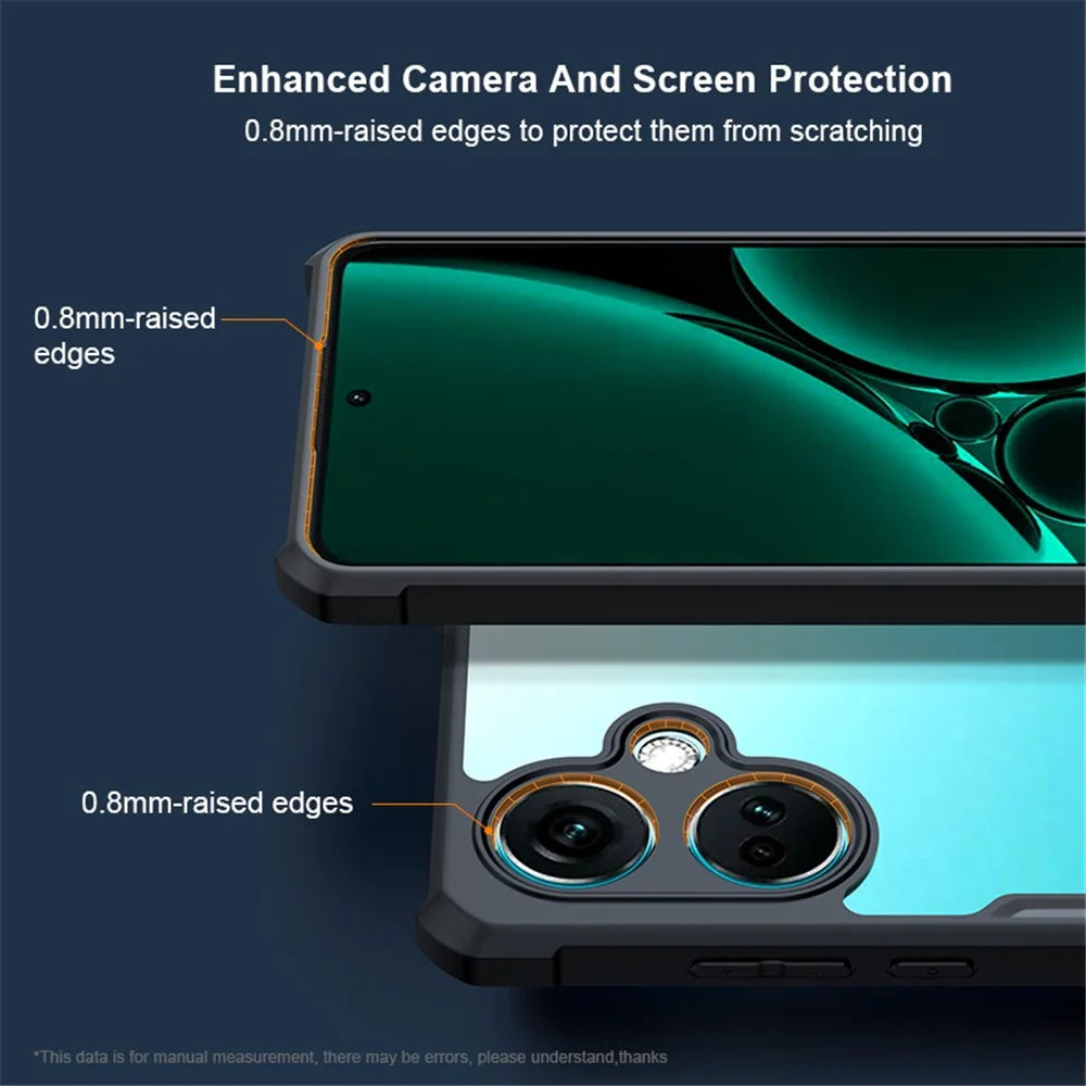 XUNDD For OnePlus Nord CE3 5G Drop Resistant Back Cover TPU+Acrylic Cell Phone Case - 3