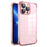 For iPhone 13 Pro Max TPU Case Reinforced Corners Camera Protection Phone Cover - Pink - 1