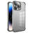 For iPhone 12 Pro Max Case TPU Reinforced Corners Protective Cover with PVC Lens Film - Transparent Black - 1