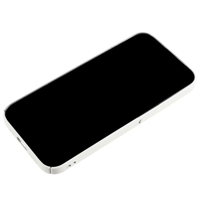 For iPhone 15 Pro Case Matte Hard PC Ultra-slim Cell Phone Cover - White - 6