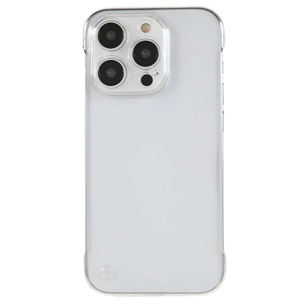 For iPhone 15 Pro Cell Phone Case Ultra-slim Hard PC Transparent Cover - 2