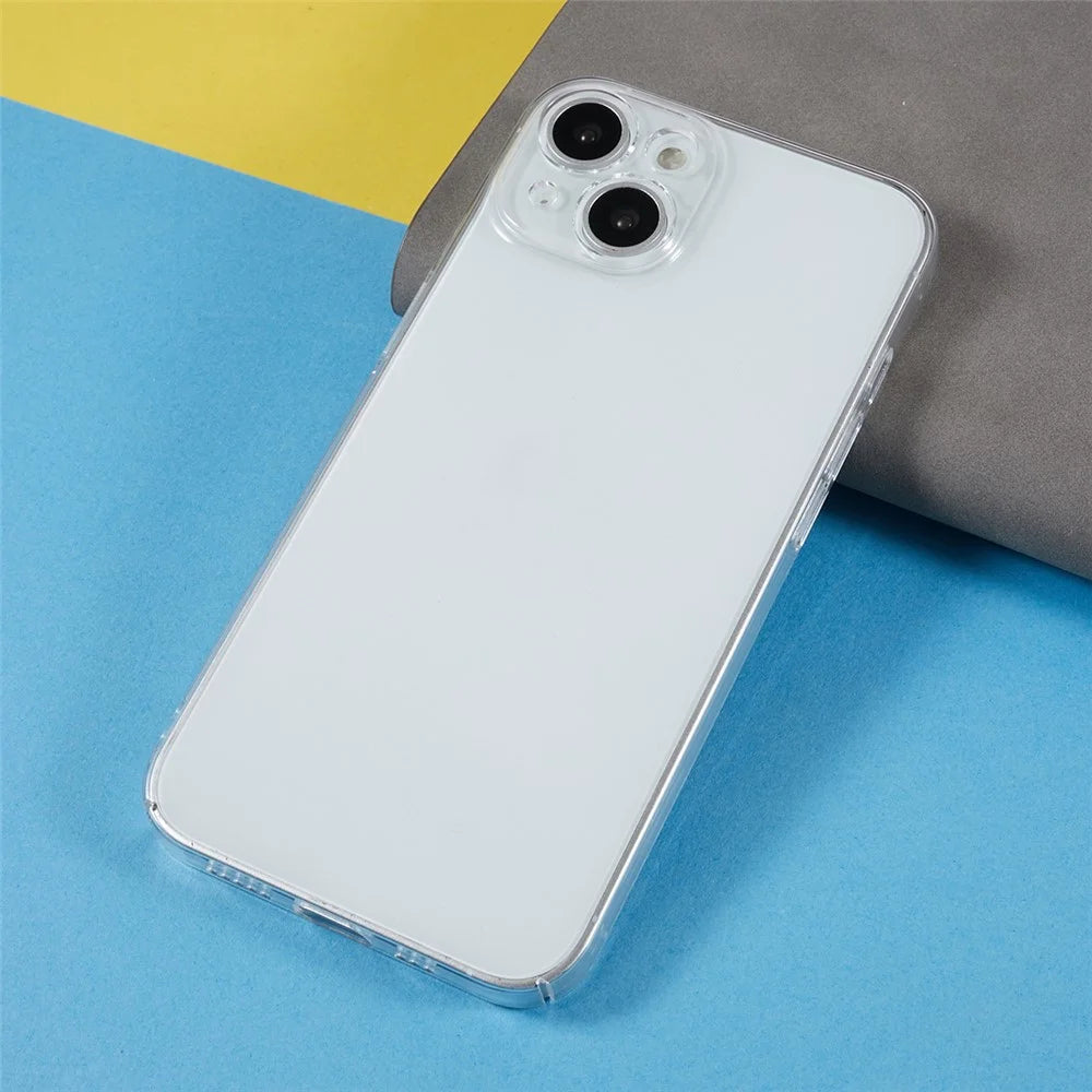 For iPhone 15 Plus Case Anti-Scratch Hard PC Back Protective Cover - 5