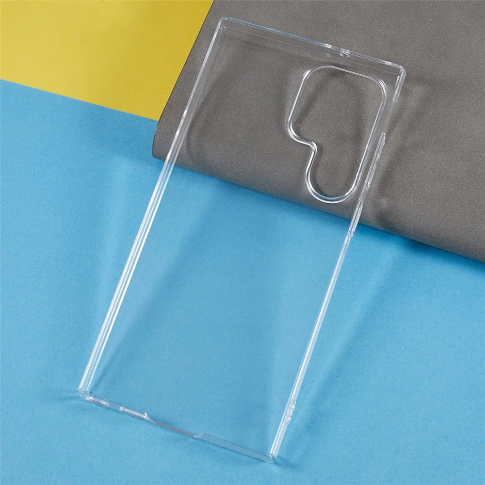 For Samsung Galaxy S24 Ultra Case Hard PC Slim Transparent Phone Cover - 4