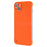 For iPhone 15 Plus Case Frameless Skin-touch Hard PC Phone Cover - Orange - 1